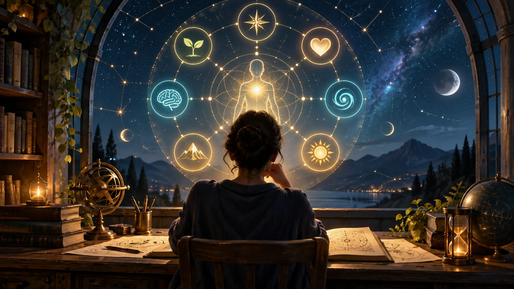 O Número de Motivação (Alma): O Que Realmente Te Impulsiona — Ilustração conceitual do tema do artigo