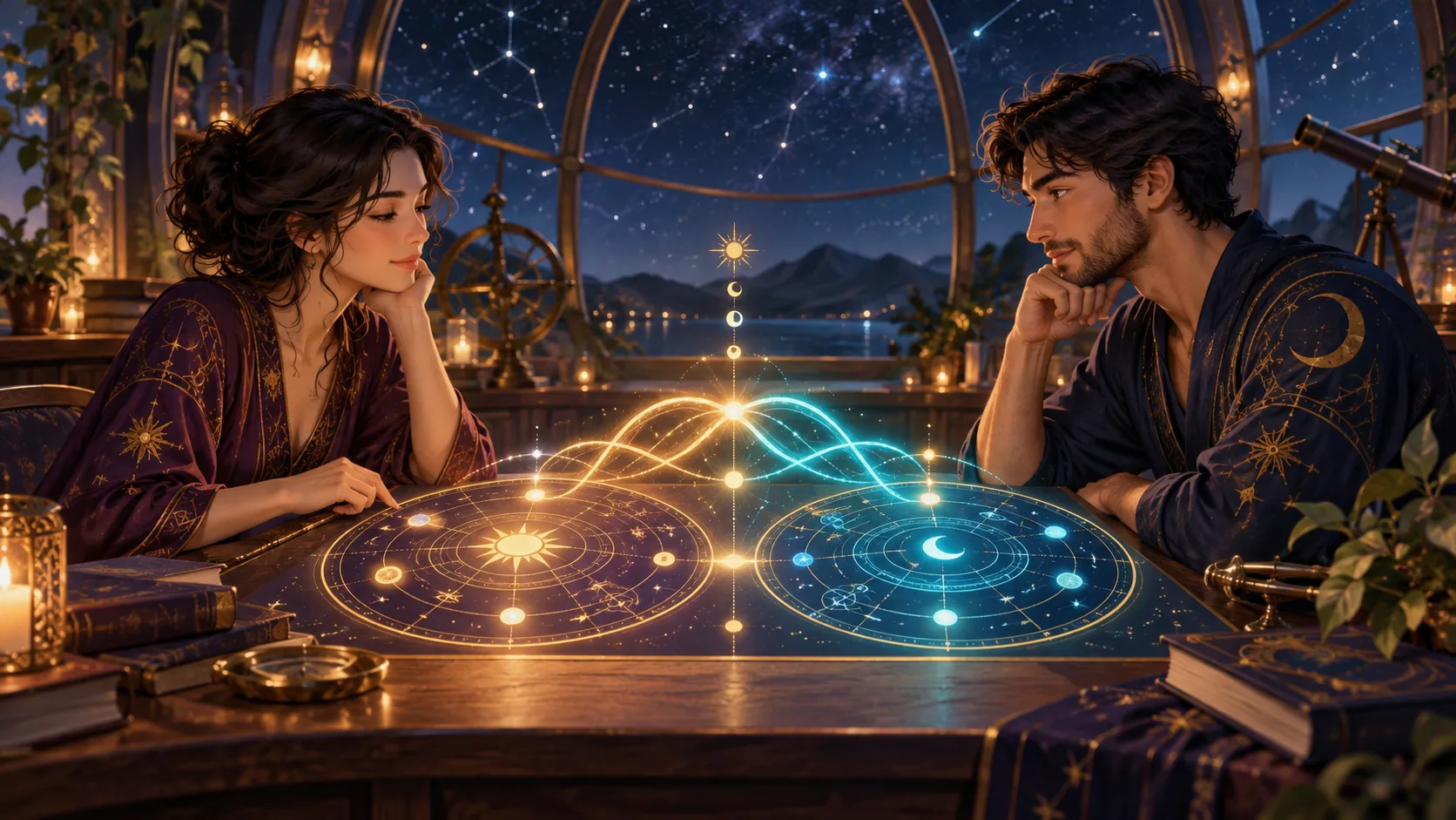Matriz de Compatibilidade: Introdução à Leitura da Relação Energética — Ilustração educativa do método de leitura