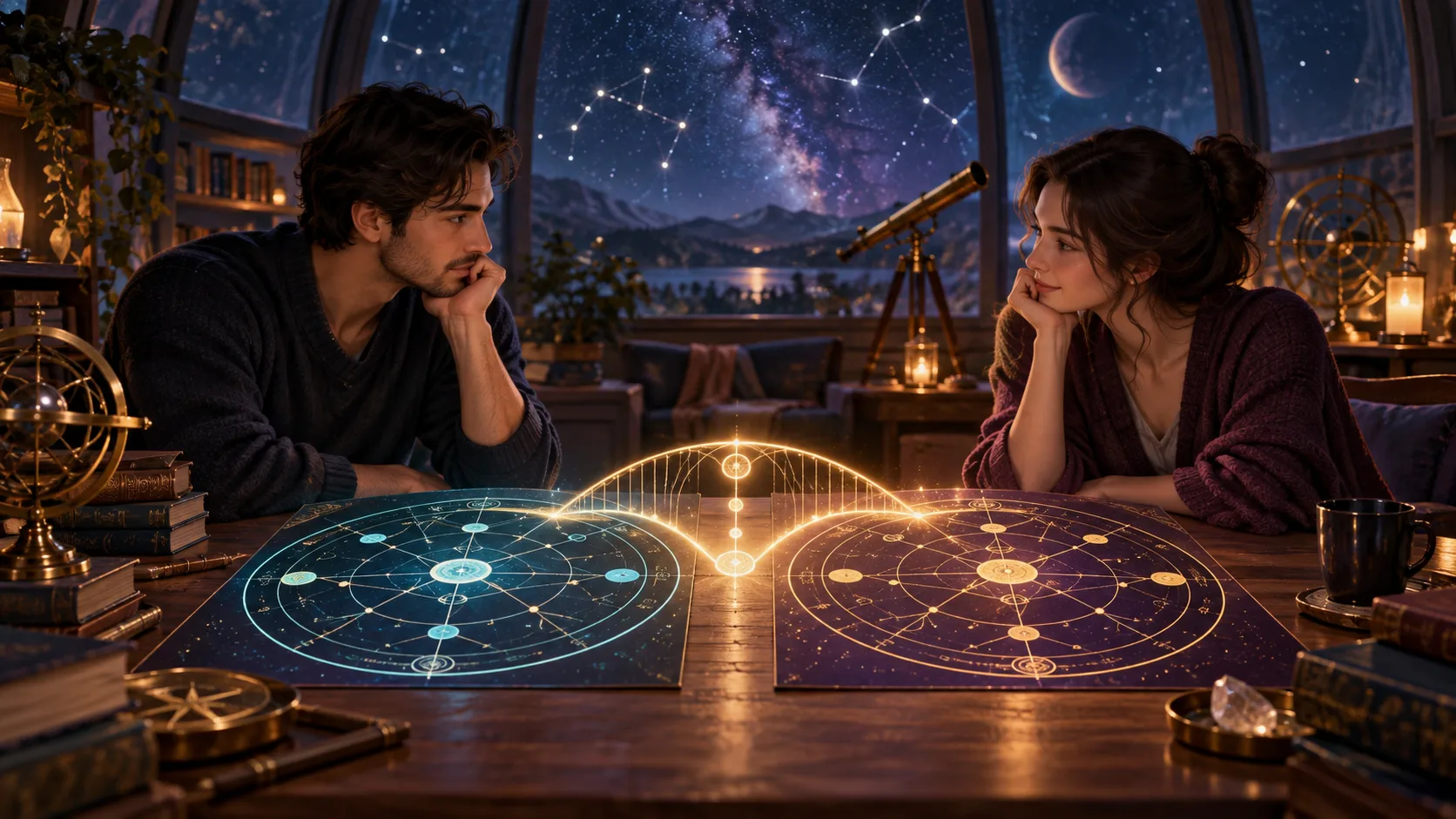 Como Funciona a Matriz de Compatibilidade do Destino: Visão Completa — Ilustração conceitual do tema do artigo